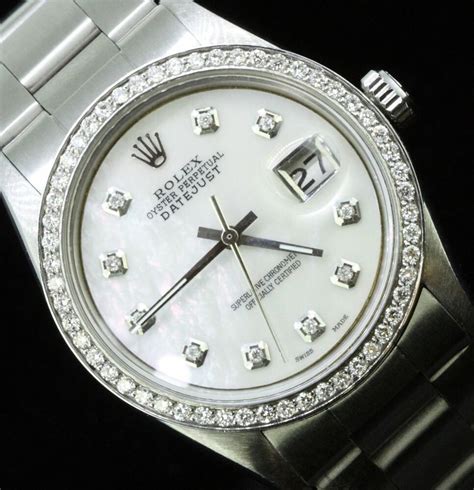 the rolex wearing diamond ring wearing|rolex diamond bezel watches.